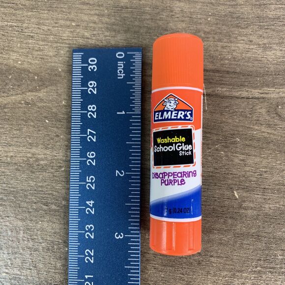 Elmer's Disappearing Purple School Glue, Washable, 30 Pack, 0.24-ounce sticksx - Picture 7 of 8